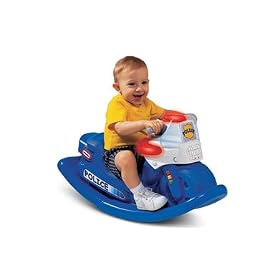 Little Tikes Police Cycle Sounds Rocker