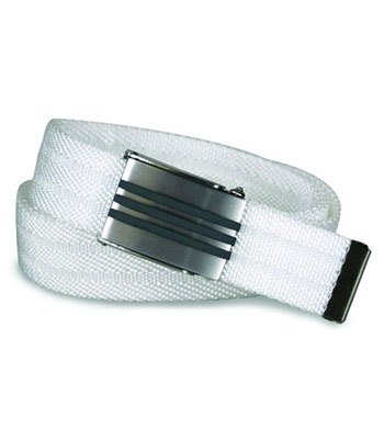 Adidas Golf 2010 Men’s Webbing Belt (White)