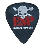 Produkt-Bild: ESP Plektren (6er Pack) 1.0mm, Polyacetal Skull Logo