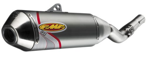 FMF Q4 Exhaust Pipe w/ Spark Arrestor Stainless Steel 2007-2008 KTM 450/505 SXF/XC-F 045152