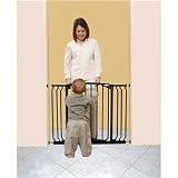 Dream Baby SwingingSecurity Gate with Extensions- Black