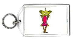 Keychain with frog, prince, throne, crown, fairytale
