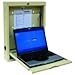 Omnimed 291559-BG Laptop Wall Desk, Beige