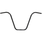 Nirve Straight Ape Hanger Cruiser Bicycle Handlebar (Black?, 26-Inch)