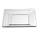 Libbey Crisa Tempo Square Salad/Dessert Plate, 8-Inch , Box of 12, Clear
