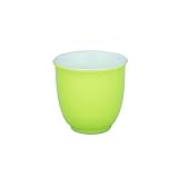 Wholeleaf Japanese Teacup 7 Oz. 4/set - CHARTREUSE