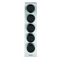 Brabantia 460241 Gew�rzregal mit 5 Gl�sern ohnen Gew�rze