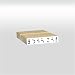 らくらくお名前スタンプ／1行タイプ／6mmx31mm(文字5mmx30mm)(台木6mmx31mm)
