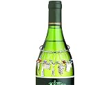 Review Kitchen Craft  / Barcraft Wine Glass Charms with Holding Ring- set of 6 Silver Coloured 'Wine & Cheese'- boxed