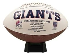 K2 New York Giants Signature Series Football - New York Giants One Size