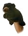 Toys : Plush Bert Black Bear Body Puppet 12"