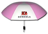 Rainmate Rainwear NFL Cincinnati Bengals Pink & White 42-Inch Folding Umbrella