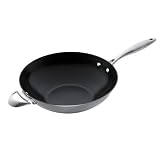 SCANPAN CTX - ウォック 32 cm （油きり・菜箸付）の画像