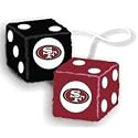 San Francisco 49ers Fuzzy Dice