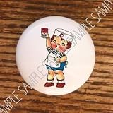 Campbell's Soup Kids ~ Boy Kid With Soup Can ~ Drawer Pulls Knobs