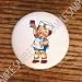 Campbell's Soup Kids ~ Boy Kid With Soup Can ~ Drawer Pulls Knobs