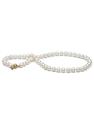 8.5-9.0 mm White "Freshadama" Freshwater Pearl Necklace