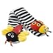 LAMAZE HIGH CONTRAST FOOT FINDERS - BLACK/WHITE