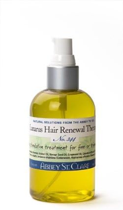 Lazarus Scalp Treatment Serum for Thinning Hair. Natural botanicals and Keratinocyte Growth Factor Increase volume and encourage growth.