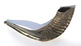 13-14 Kosher Black Rams Horn Natural Shofar Made in Israel