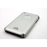 Apple iPhone 1G Soft Polycarbonate Slim fit Case -Silver (Cozip Brand) Made ....