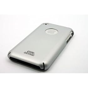 Apple iPhone Soft Polycarbonate Slim fit Case -Silver (Cozip Brand) Made in Korea by PDAs & Handheld Electronics