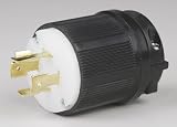 Outlets: Cooper Wiring Hart-Lock Locking Plug (CWL1420P-BAG)