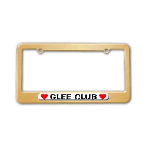Glee License Plate