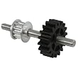 Aluminum Speed-Up Tail Drive Gear/Pulley Assy:B400