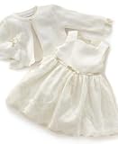 Bonnie Jean Baby Girl Lace Dress with Cardigan