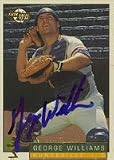 George Williams, Huntsville Stars - Athletics Affiliate Autographed Card