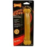 Nylabone Durable Pooch Pacifier Bacon Flavored Dog Bone Chew Toy