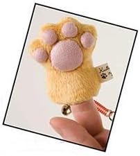 San-x Kutusita Nyanko Cellphone Strap Finger Puppet
