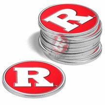 Rutgers Scarlet Knights Golf Ball Marker Pack)