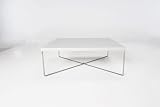 Furniture FX INCRSW Square Cross Table, White