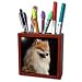   - Dogs Pomeranian - Pomeranian portrait - Tile Pen Holders-5 inch tile pen holder
