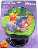 Disney Winnie The Pooh Mousepad with Wrist Protection - Pooh & Friends