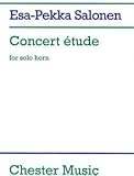 Esa-Pekka Salonen: Concert Etude For Solo Horn (Score)