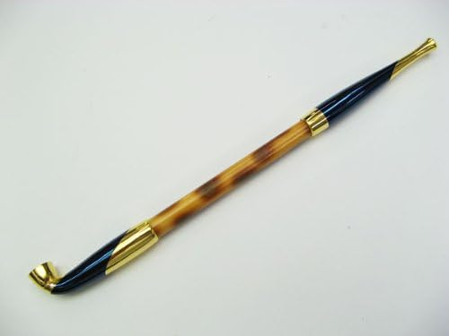 Japanese Kiseru(pipe)asakusa ganryoku ai Rksr-genrokukaikin 20cm(7"8/7inch)