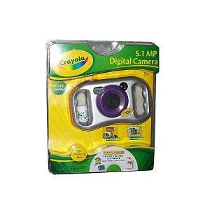 Crayola 5.1 MP Digital Camera-Purple