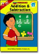 CARSON DELLOSA CD-4535 ADDITION & SUBTRACTION 1 HOME WOR KBOOK