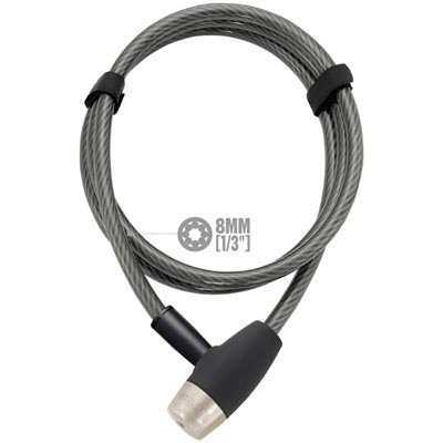 Childrens Toyshop  Sporting Goods : OnGuard 5040T Akita Cable Lock (185cm x 8mm)