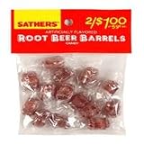 Gourmet Food : Sathers Root Beer Barrels Candy - 3 Oz Bag, 12 Ea