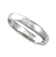 High Polished Sterling Silver 4MM Wedding Band