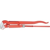 Knipex 83 30 030 Rohrzange S-Maul rot pulverbeschichtet 680 mm 3/4 Zoll