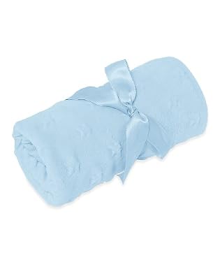 Blue star super soft pram blanket
