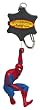 Spider-Man Keychain with Web-Climbing Action