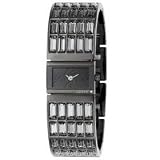 DKNY Women's Gun Color Diamond Bracelet Watch Model NY4254