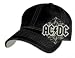 AC/DC Cap/Kappe Fitted Fabric Cutout Logos