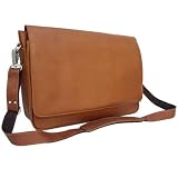 Saddle Piel Flip Top Computer Backpack
